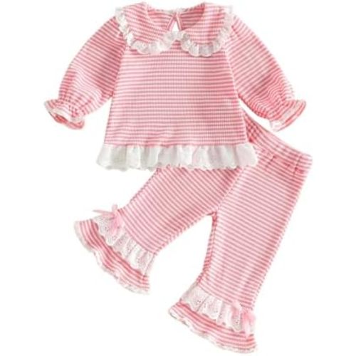 Toddler Baby Girl Outfits Little Girls Fall Winter Clothes Sweatshirt Set