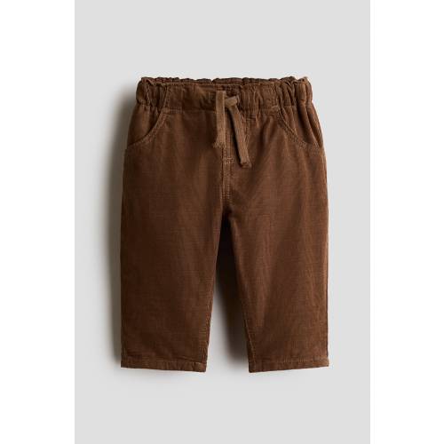 LINED CORDUROY JOGGERS
