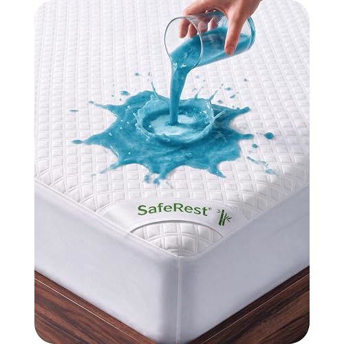 SafeRest Sleepure Waterproof Mattress Protector Crib Size