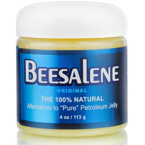 Beesalene Original Unpetroleum - 100% Natural & Hypoallergenic Alternative to Petroleum Jelly - Lips, Hands, Baby, Makeup Remover and More (4 Ounce)