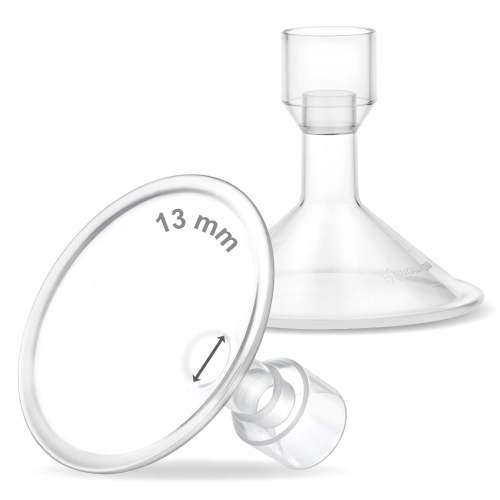 Maymom 13mm Breast Shield Compatible with Medela Breast Pumps with PersonalFit Connector, PersonalFit Flex, Freestyle, Sonata, Swing, Harmony Connector (2-Pack, Classic Series)