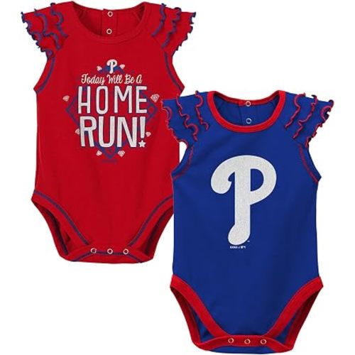 Outerstuff MLB Newborn & Infants 0-24 Months Girls Shining All Star 2 Piece Bodysuit Creeper Set