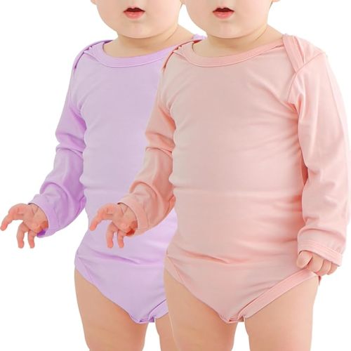 Jimonda Baby Bodysuit Long Sleeve Infant Romper Soft Boy Girl Unisex Newborn Clothes One Piece Outfits Summer Fall