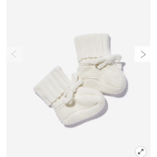 Organic Knit Booties