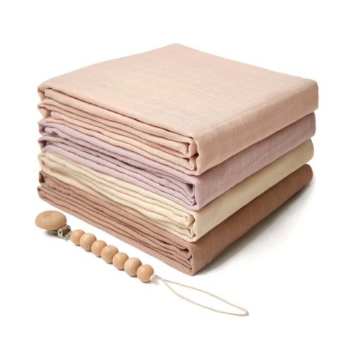 Muslin Swaddle Blanket (Neutral Natural)