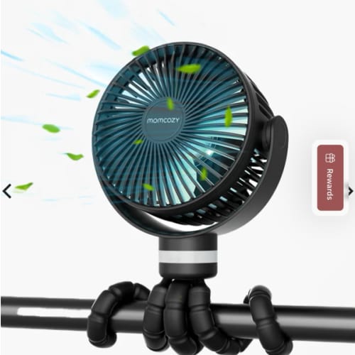 USB Rechargeable Handheld Cooling Fan for Travel