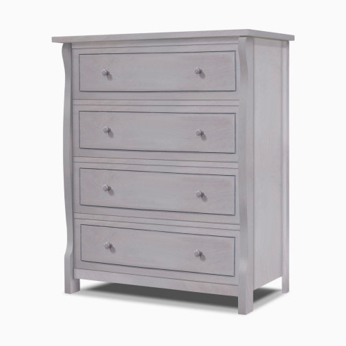 Sorelle Princeton Elite 4 Drawer Dresser - Weathered Gray