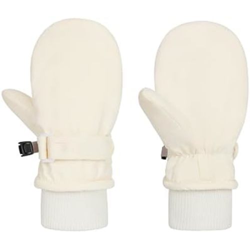Urban Virgin Toddler Waterproof Outdoor Infant Mittens Baby Winter Gloves Dino Cuffed Warm Fleeced Kids Ski Gloves For Teens