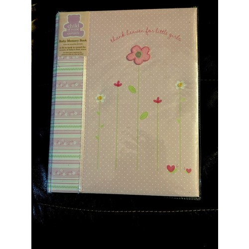 Carter’s Baby Girl Memory Baby Book For 1st Year New 2007