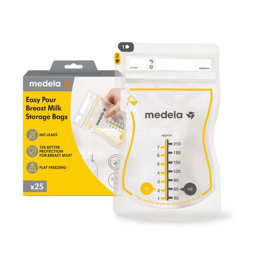 Medela Easy Pour Breast Milk Storage Bags Bag 25 Pcs