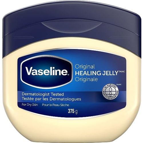 Vaseline Healing Jelly for dry, cracked skin Original 100% pure petroleum jelly 375 g