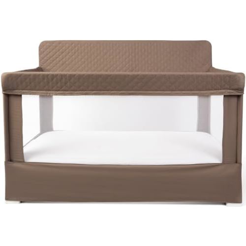 Baby Delight Lunaire Organic Full Size Crib, Organic Mocha