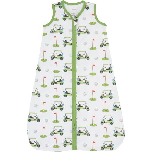 LollyBanks Sleep Sack, 100% Cotton Neutral Baby Sacks, 0.5 TOG Sleep Sacks Lightweight with 2-Way Zipper
