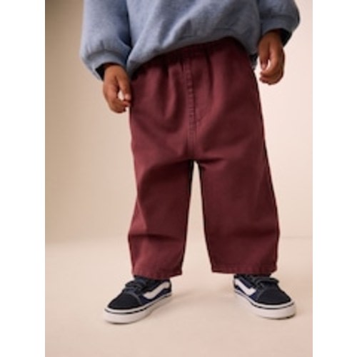 Buy Burgundy Red Pull On Wide Trousers (3mths-7yrs) from Next USA