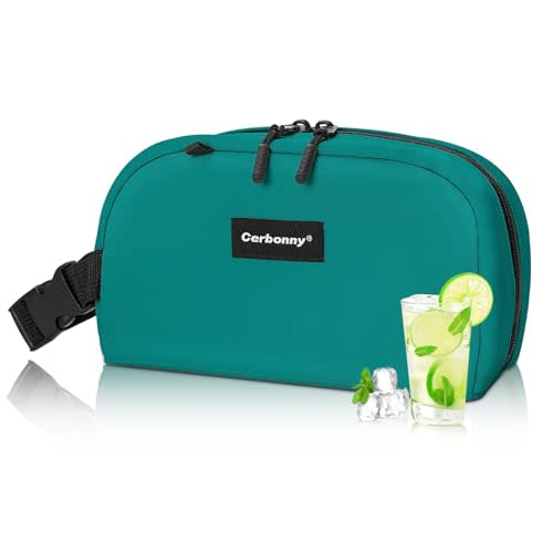 Small Cooler Bag Freezable Lunch Bag for Work School Travel,Leak-Proof Small Lunch Bag for Adults,Freezer Lunch Bags,Freezable Snack Bag Fit for Yogurt