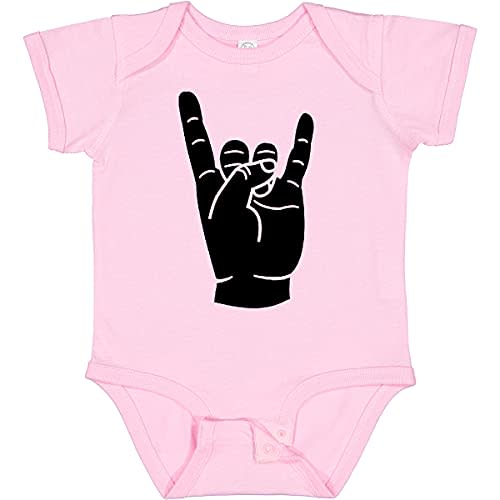 inktastic Rocker Horns Baby Bodysuit