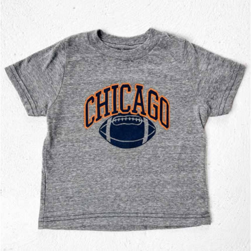 Chicago Football Baby Tee 6M