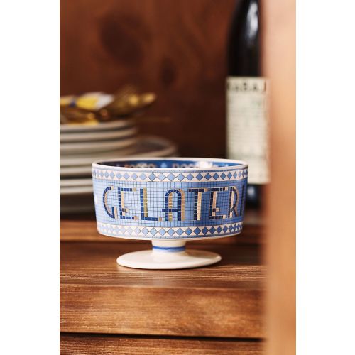 The Bistro Tile Stoneware Gelato Bowl: Italia Edition