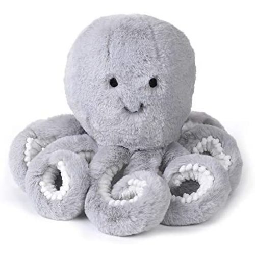 Plush Gray Octopus Stuffed Animal
