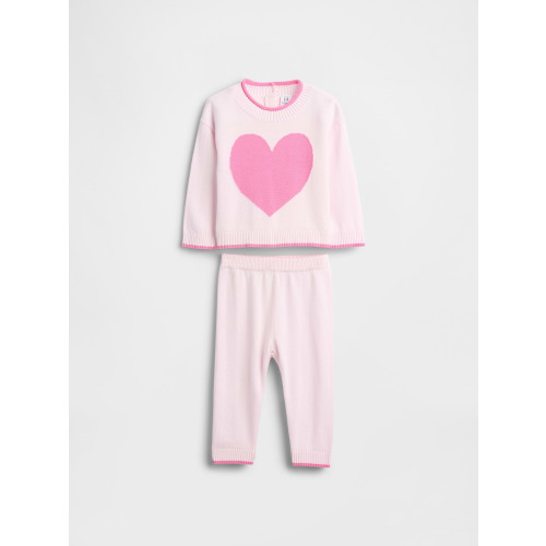 Baby Heart Sweater Set | Gap