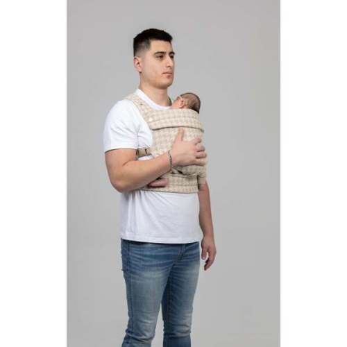 Monarch Buckle Carrier, Houndstooth - Mabē | Maisonette