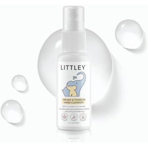 Littley Infant & Toddler Hand Cleanser | HOCl Spray | 2 oz