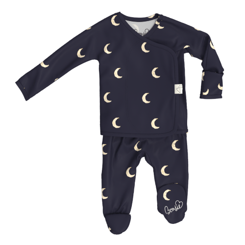 Footie - G'night Moon – Bonsie Skin to Skin Babywear