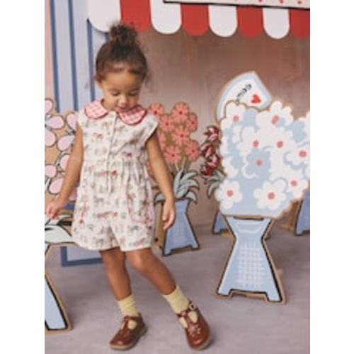 Cream Cath Kidston Playsuit.                     SIZE: 2T OR LARGER