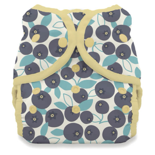 Thirsties Duo Wrap two-sized cloth diaper cover - size 1 | blueberry