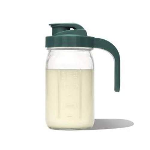 "willow glass breast milk pitcher"