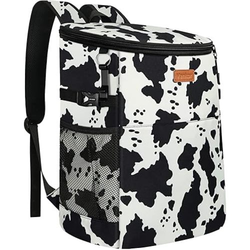 Camping Cooler Backpack 30 Cans, Soft Backpack Coolers Insulated Leak Proof Travel Cooler Bag Waterproof Lunch Picnic Beach Work Trip Thermal Bag Drink Beverage Beer Bag Cooler