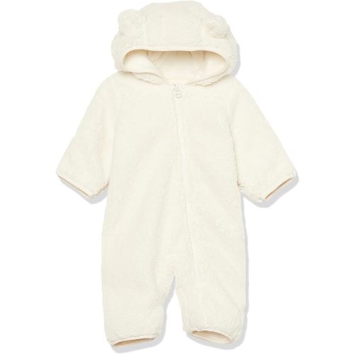 Amazon Essentials Unisex Babies' Sherpa Fleece Bunting Suit