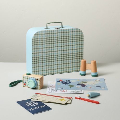 Toy Suitcase with Travel Accessories