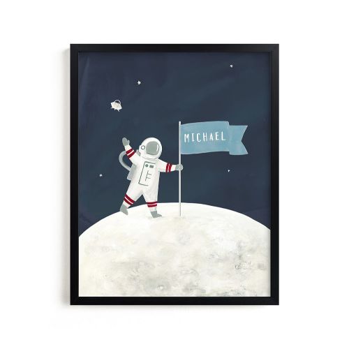 Love you to the Moon Wall Art by Teju Reval