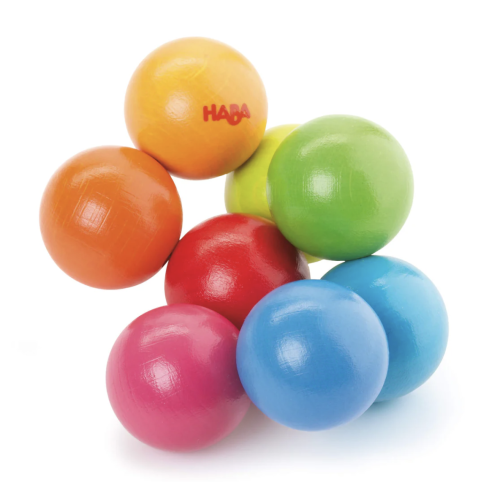 Magica Wooden Baby Rattle & Clutching Toy | HABA USA
