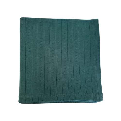 Pine / Organic Pointelle Swaddle – SpearmintLOVE