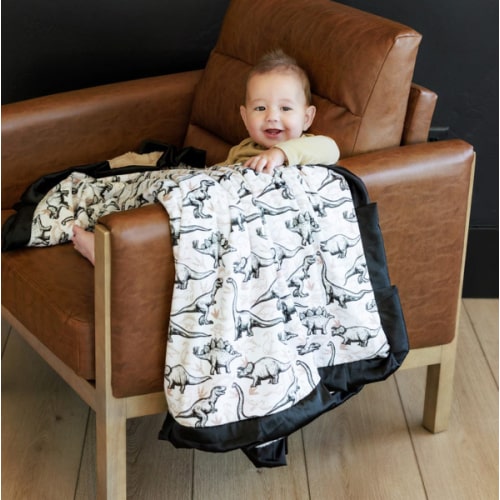 Big Dino Plush Blanket | Minky Couture