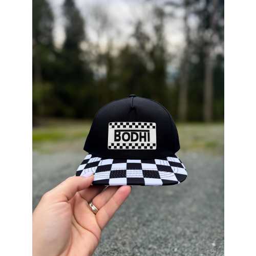 Off The Wall Checkered Name Hat -Boys Skater Cap, Two Rad- One Happy Dude - Dirt Bike Kids Gift, Rad, Two Cool, Hang Loose, Monster Jam