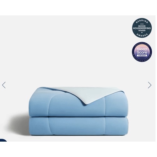 Evercool® Cooling Comforter - Aqua Blue / Twin/Twin XL