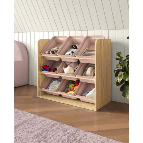 Wave Toy Organizer | Kids Storage Shelf | Nestig