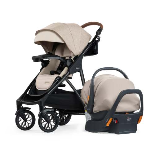 Chicco Corso Primo ClearTex Modular Travel System - Hazelnut