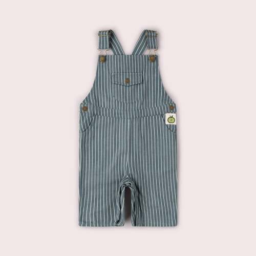 Navy Striped Dungaree Shorts – Little Green Radicals