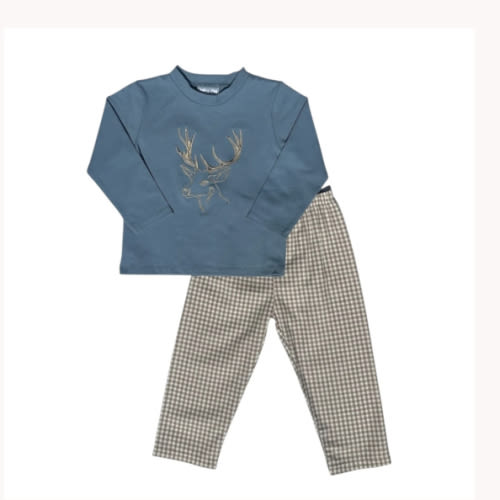 Three Sisters Deer Embroidery Set - Ruffle Me This