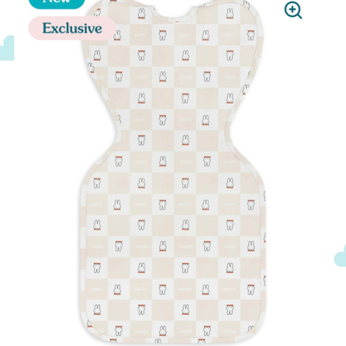 Swaddle Up™ 1.0 TOG Cotton Birch Miffy Checker