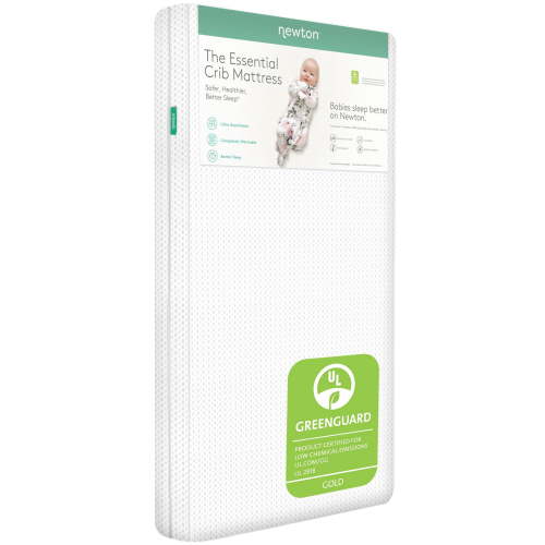 Newton Baby Essential Crib Mattress – Breathable, Washable Infant & Toddler Mattress with Firm Support, All-Stages, Infant to Toddler, GREENGUARD Gold Certified - White