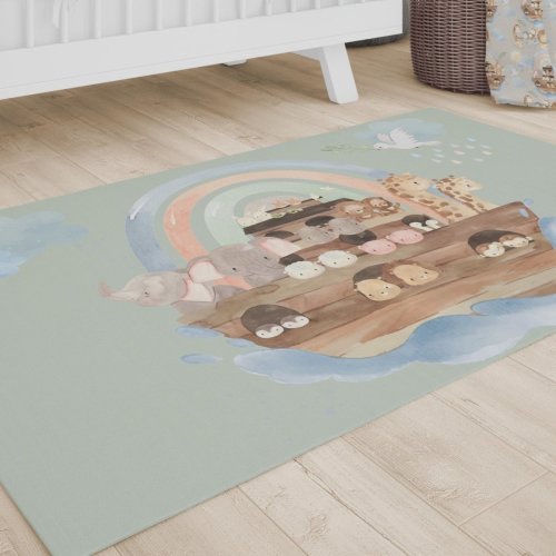Noah's Ark Nursery Rug
