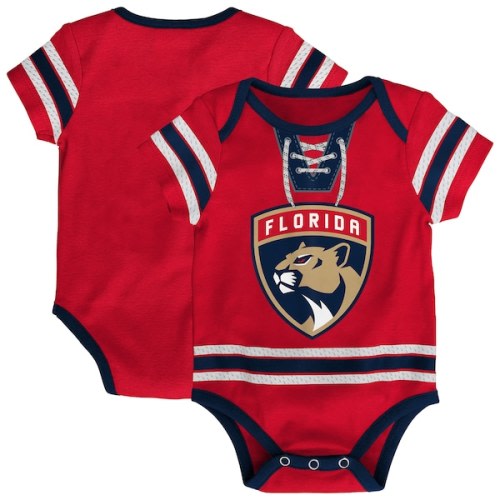 Florida Panthers Outerstuff Infant Hockey Jersey Bodysuit - Red