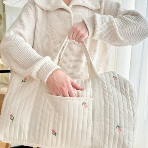 Mom Essentials Duffle Tote Bag