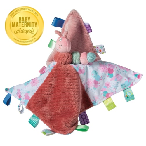 Taggies Camilla Caterpillar Character Blanket - 13x13" - Mary Meyer Stuffed Toys