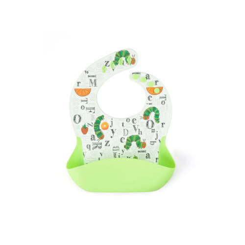 Silicone Bib Printed - EC - Alphabet